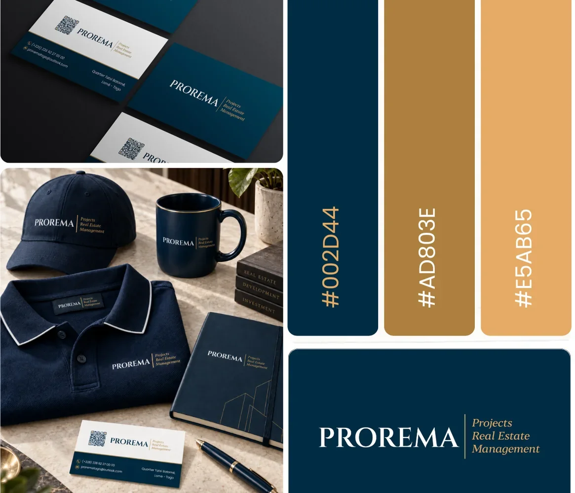 Identité de marque PROREMA